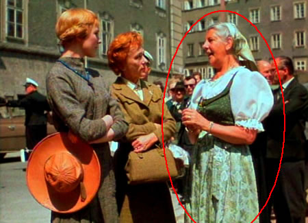 Sound of Music -  Maria Von Trapp - visiting the set