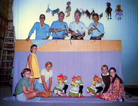 Sound of Music - Lonely Goatherd - with Puppeteers - rare photos
