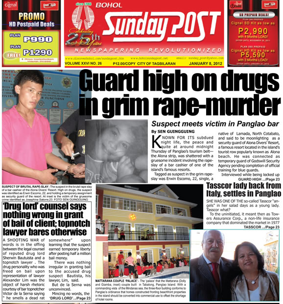 Bohol News, Online news in Bohol, leading bohol newspaper