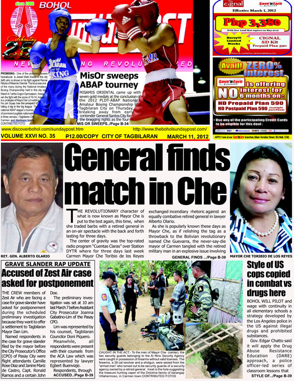 Bohol News, Online news in Bohol, leading bohol newspaper