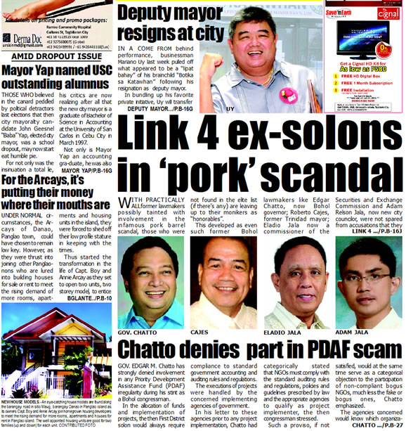 Bohol Sunday Post - Bohol Newspaper - Bohol news online - Bohol online news - Bohol latest news - Bohol news update - Bohol breaking news - What's happening in Boho